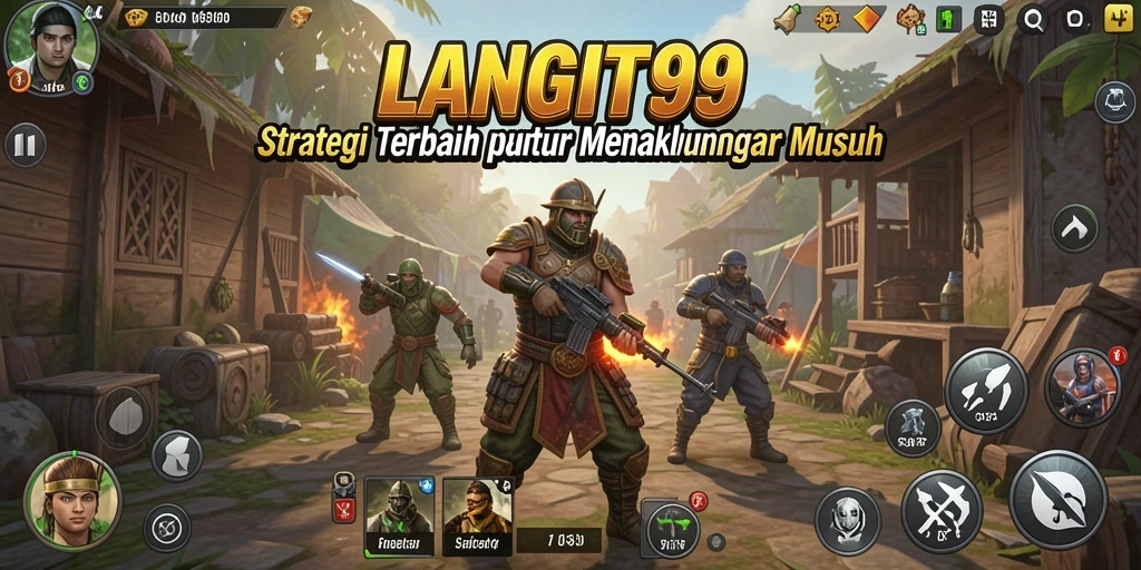 Tangkapan layar LANGIT99 menunjukkan pertempuran strategi yang mendebarkan.
