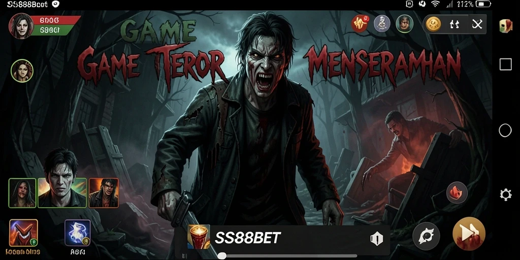 Gameplay menegangkan di SS88BET dengan suasana yang menyeramkan.